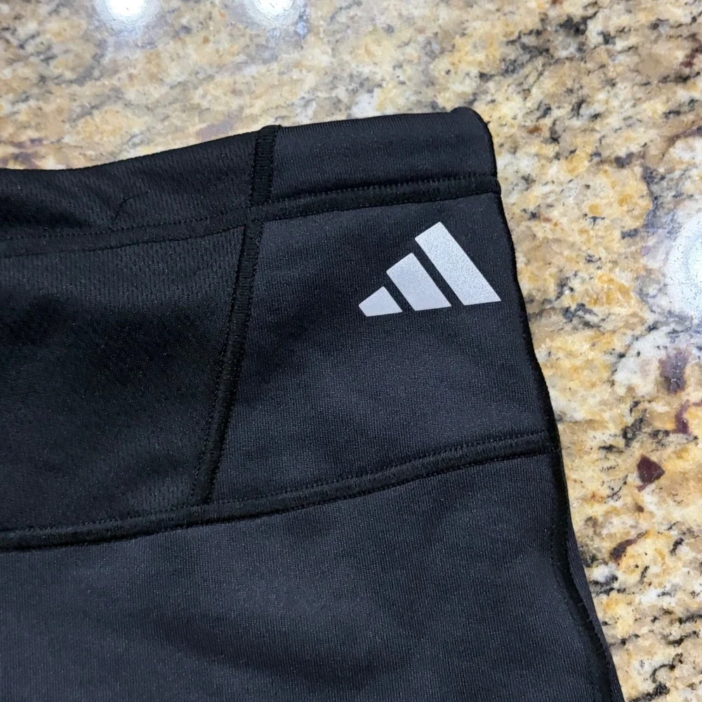 Adidas COLD.RDY Neck Warmer Black Fleece Lined Running Gaiter Reflective Mens